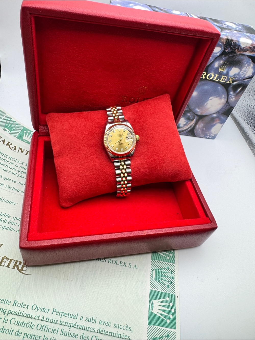 EUC Women’s Rolex Datejust 69173